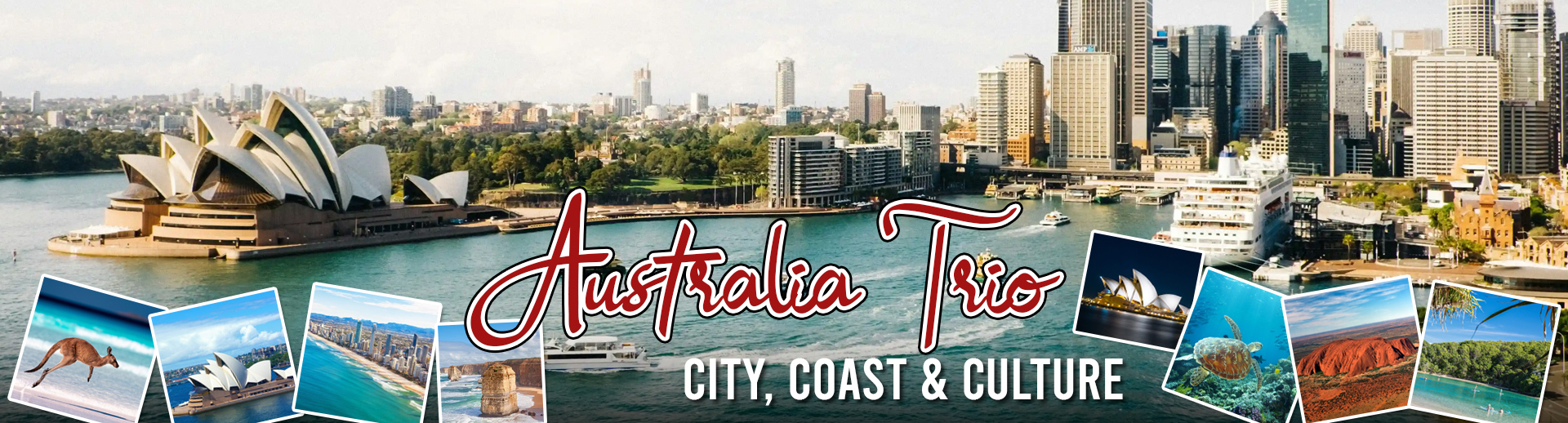 Australia Trio: City, Coast & Culture